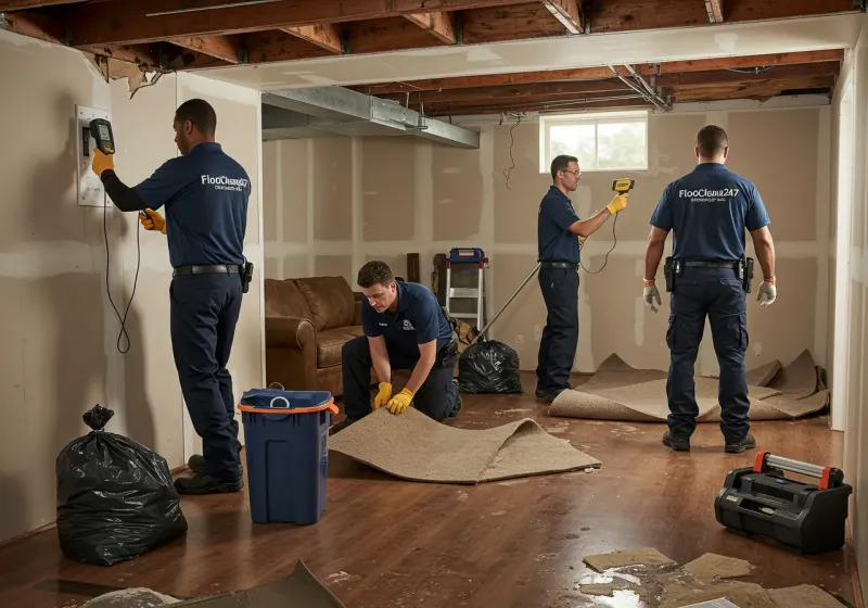 Flood DamageMaterial Assessment and Debris Removal process in Minerva Park, OH