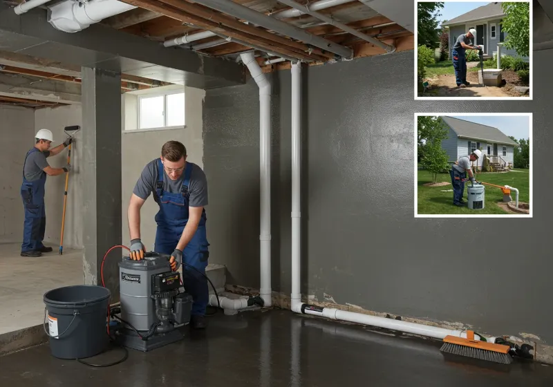 Basement Waterproofing and Flood Prevention process in Minerva Park, OH